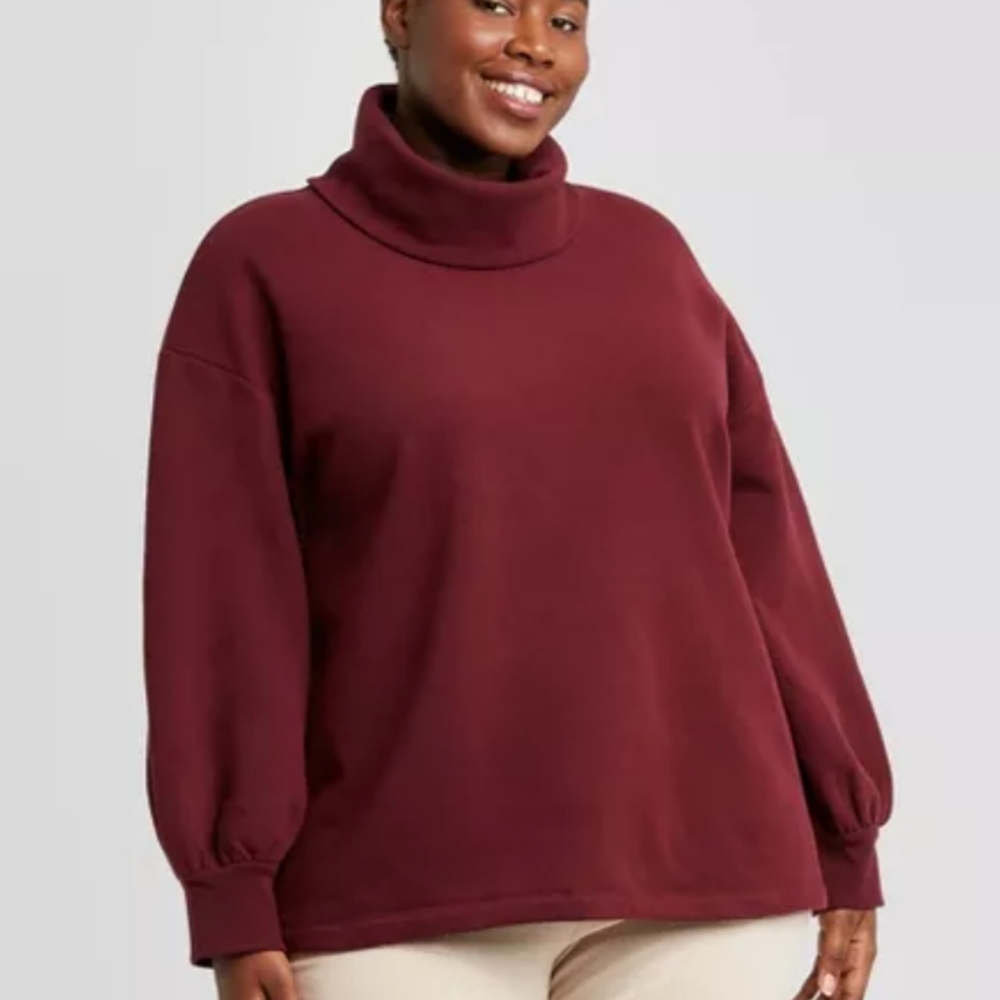PLUS SIZE 1X WOMEN'S SWEATSHIRT